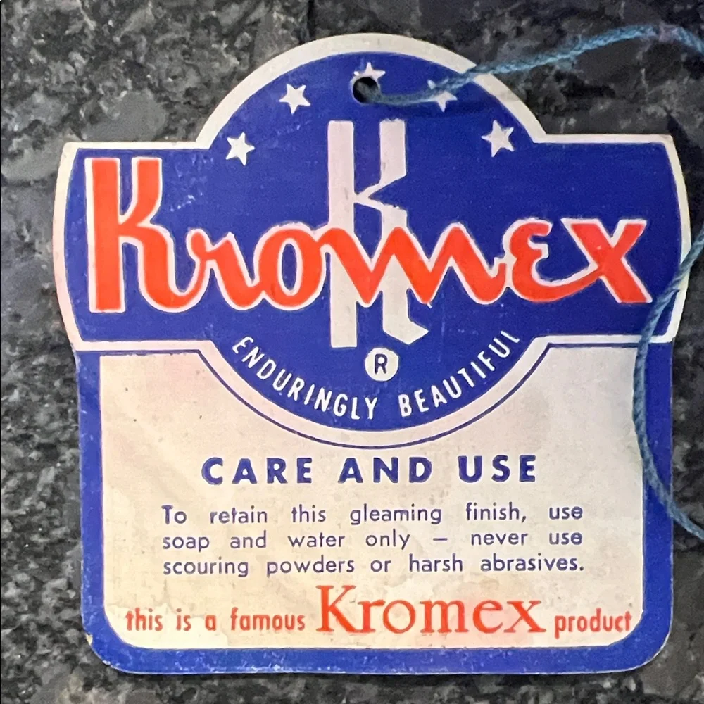 Kromex Frig-I-Tor Vintage beverage cooler/warmer. Ice Bucket. Silver Aluminum